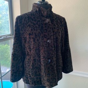 HP🎉Faux Fur Swing Coat